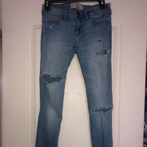 Hollister ripped jeans